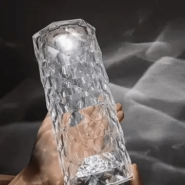 CRYSTAL ROSE LAMP